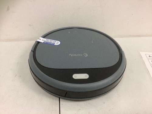 Coredy Robot Vacuum Cleaner, No Cords or Accessories, Powers Up, E-Commerce Return, Sold as is - Lot 669Y