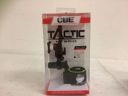 CBE Tactic Hybrid Bow Sight, E-Commerce Return, Sold as is - Lot 678