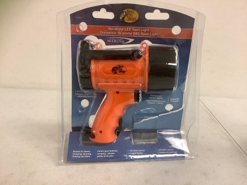 Handheld LED Spot Light, Works, E-Commerce Return, Sold as is - Lot 681