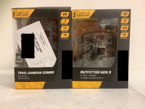 Lot of (2) Trail Cameras, E-Commerce Return, Sold as is - Lot 689