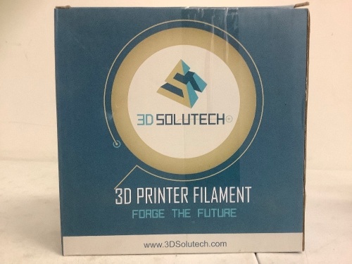 3D Solutech 3D Printer Filament, Appears New, Sold As Is - Lot 694