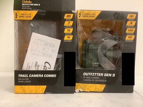 Lot of (2) Trail Cameras, E-Commerce Return, Sold as is - Lot 699
