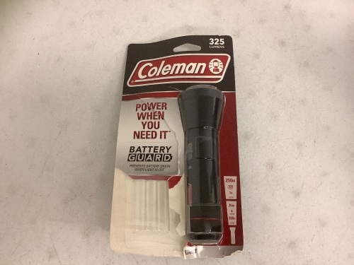 Coleman Flashlight, Works, E-Commerce Return, Sold as is - Lot 706