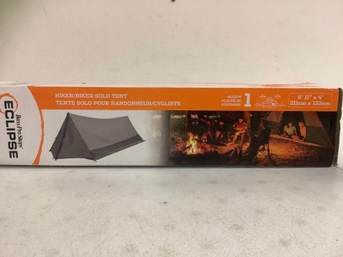 Eclipse Hiker/Biker Solo Tent, E-Commerce Return, Sold as is - Lot 714