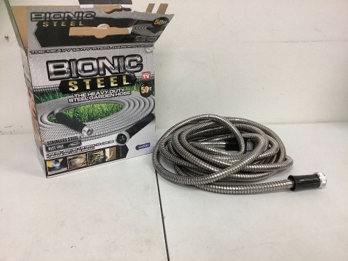Bionic Steel Garden Hose, E-Commerce Return, Sold as is - Lot 722Y