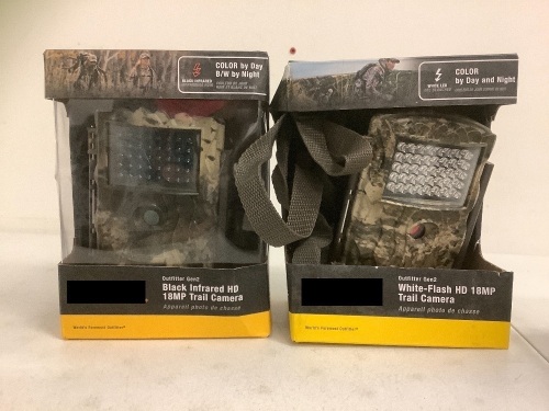 Lot of (2) Trail Cameras, E-Commerce Return, Sold as is - Lot 726