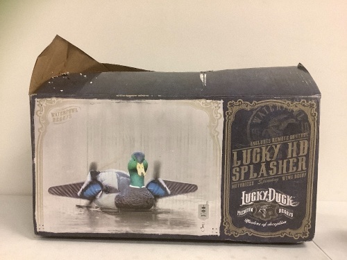 Lucky Duck Lucky HD Splasher Decoy, E-Commerce Return, Sold as is - Lot 747