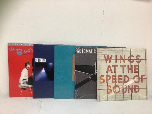 Lot of (5) Vinyl Records, E-Commerce Return, Sold as is - Lot 768Y