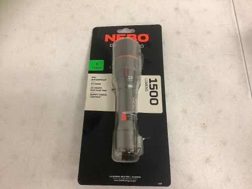Nebo Rechargeable Flashlight, Works, E-Commerce Return, Sold as is - Lot 776