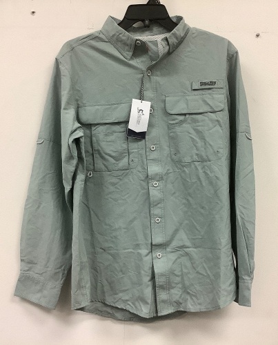 World Wide Sportsman Mens Fishing Shirt, M, Appears New, Sold as is - Lot 779Y