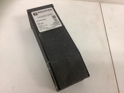 Magnitude Lighting LED Magnetic Driver, E-Commerce Return, Sold as is - Lot 781Y