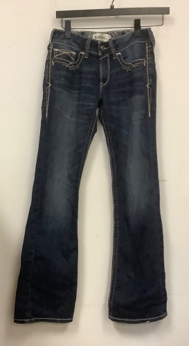 Ariat Jeans, Women 29R, Appears New, Sold As Is  - Lot 798Y