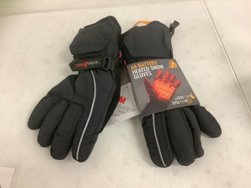 Action Heat Heated Snow Gloves, E-Commerce Return, Sold as is - Lot 806