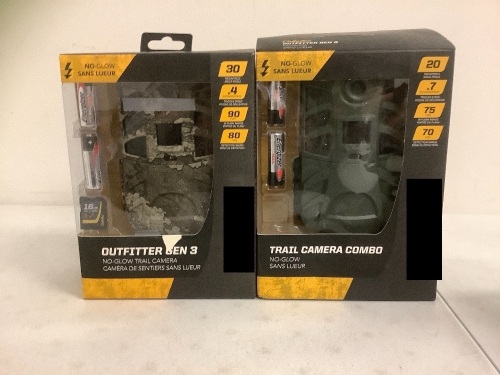 Lot of (2) Trail Cameras, E-Commerce Return, Sold as is - Lot 835
