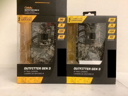 Lot of (2) Trail Cameras, E-Commerce Return, Sold as is - Lot 845
