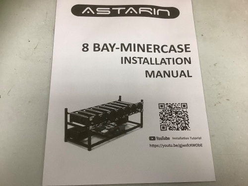 Astarin 8 Bay Minercase, Appears New, Sold as is - Lot 847A