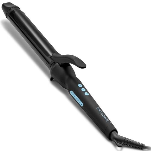 Bio Ionic Long Barrel Styler, 1" Curling Iron with Moisture Heat Technology & NanoIonic MX - Lot 101JF