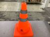 RoadHero 18" Collapsible Traffic Safety Cones, 20 Pack - Thumbnail 3