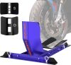GRAND PITSTOP Universal Wheel Chock for Motorcycle Stand - Thumbnail 1