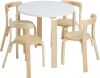 Swegrow Kids Table and 4 Chairs Set - Thumbnail 1