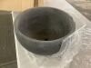 Charcoal Black Cement Bowl Planter - Thumbnail 5