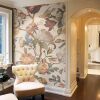 Floral Peel and Stick Wallpaper Mural, 98" x 59" - Thumbnail 1