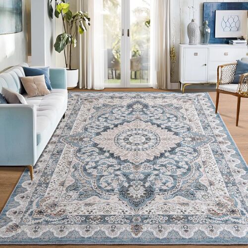 Washable Area Rug, 6 x 9 - Lot 259