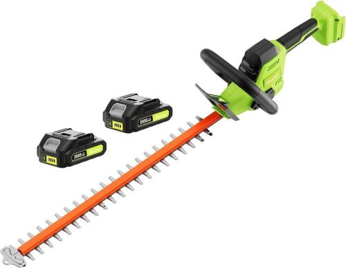 SUNCHERS 20V Max Hedge Trimmer Cordless, 22 Inch - Lot 564