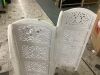White Wooden Room Divider - Thumbnail 2