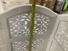 White Wooden Room Divider - Thumbnail 6