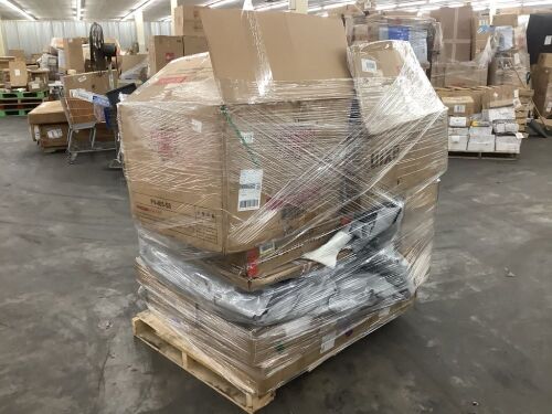 Salvage Pallet. Items Will Be Damaged and Incomplete. - Lot 635JF