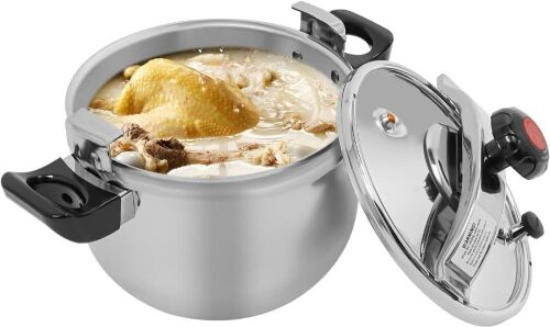 Stainless Steel Pressure Cooker, 11L - Lot 216
