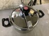 Stainless Steel Pressure Cooker, 11L - Thumbnail 3