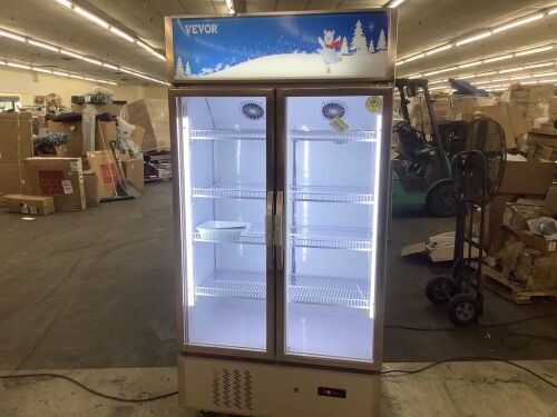 23 cu. ft. Commercial Refrigerator with Glass Door and LED Light - Does Not Get Cold - Lot 227JF