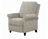 ProLounger Taupe Coral Woven Fabric Push Back Recliner Chair - Thumbnail 1