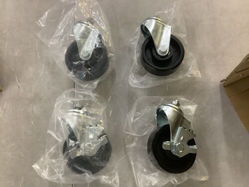 4" Casters, Set of 4 - Lot 615JF