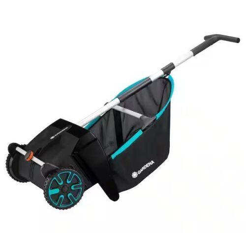 GARDENA 20 in. Manual Push Lawn and Leaf Collecting Tool - Lot 316JF