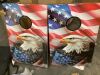 USA Cornhole Board Set - Damage on Back of 1 Board - Thumbnail 2