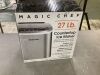 Magic Chef 27 lbs. Bullet Ice Countertop Ice Maker in Stainless Steel - Thumbnail 2