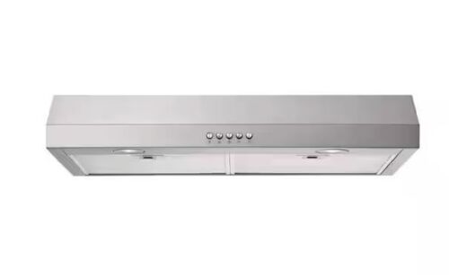 Vissani 30 in. 320 CFM Convertible Under Cabinet Range Hood in Stainless Steel - Lot 405JF