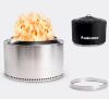 Solo Stove Canyon 30 in Stainless Steel Wood Burning Outdoor Fire Pit with Stand and Shelter - Thumbnail 1