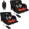 Heated Massage Reclining Stadium Seat, 2 Pack - Thumbnail 1