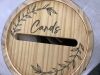 Whiskey Barrel Shaped Wedding Card Box - Thumbnail 5
