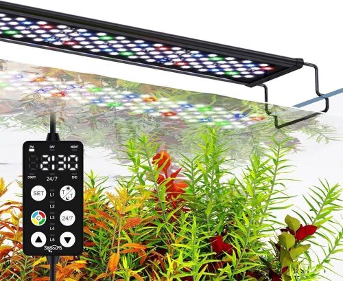 Full Spectrum LED Aquarium Light 24W, 60-75cm - Lot 682