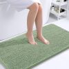 Lot of (2) Extra Soft Absorbent Chenille Bath Rug, 40" x 24" - Thumbnail 1