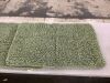 Lot of (2) Extra Soft Absorbent Chenille Bath Rug, 40" x 24" - Thumbnail 3