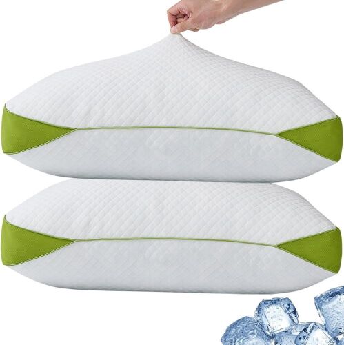 Luxury Hotel Cooling Memory Foam Pillow, Set of 2 - Lot 778