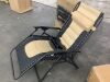 Oversized Padded Zero Gravity Chair, Folding Recliner w/ Headrest, Side Tray - Thumbnail 3