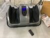Reflexology Shiatsu Foot Massager w/ High-Intensity Rollers, Remote Control - Thumbnail 3