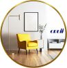 Oruii Gold Round Mirror 24 inch - Thumbnail 1